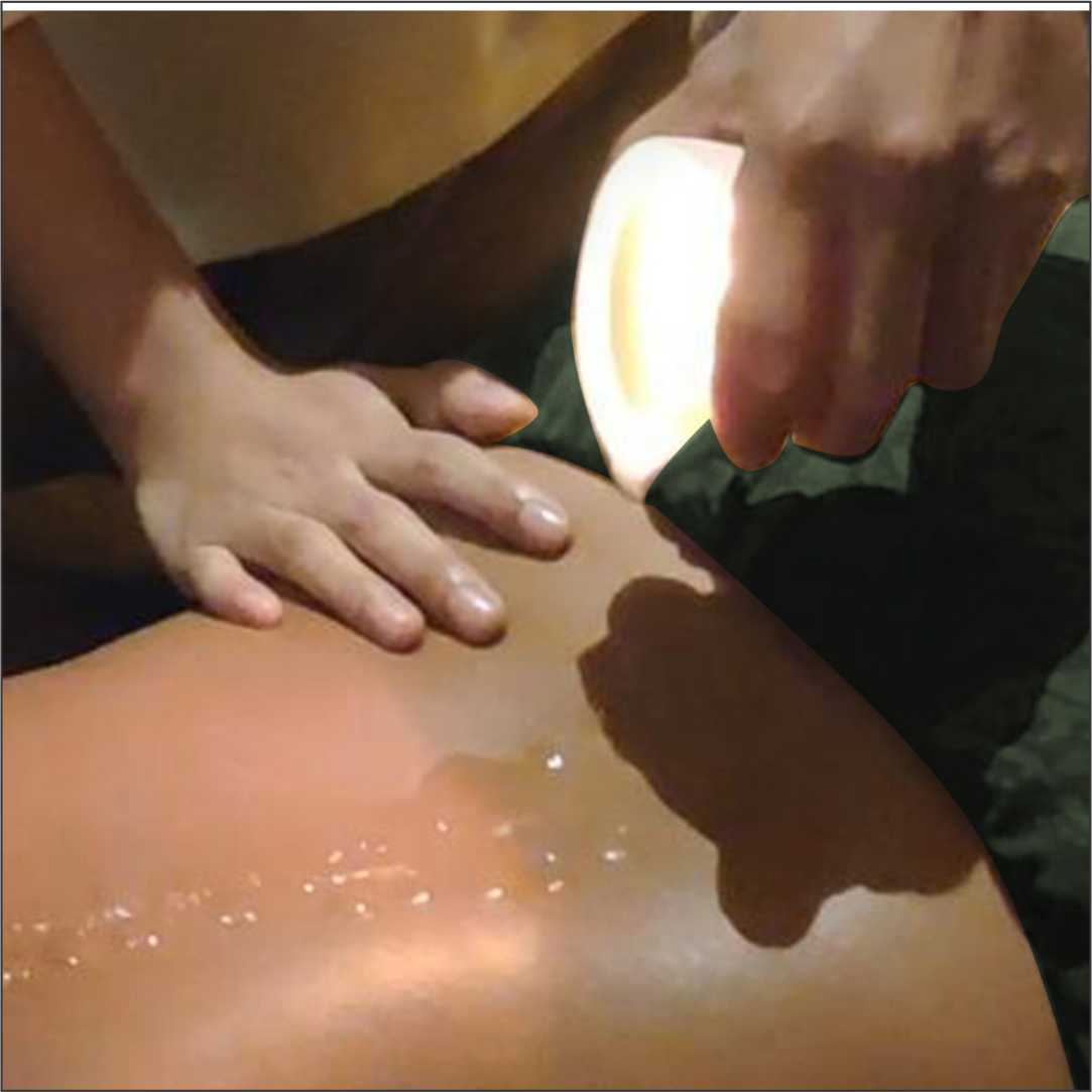 Aromatic Candle Massage